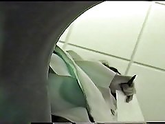 Office medarbetare strumpbyxor upskirt 4